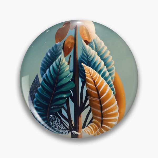 Item preview, Frozen Fantasy: Winter Tree's Leafy Charm designed and sold by EmeraldeaDesign.