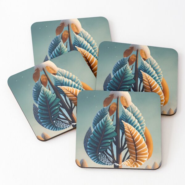 Item preview, Frozen Fantasy: Winter Tree's Leafy Charm designed and sold by EmeraldeaDesign.