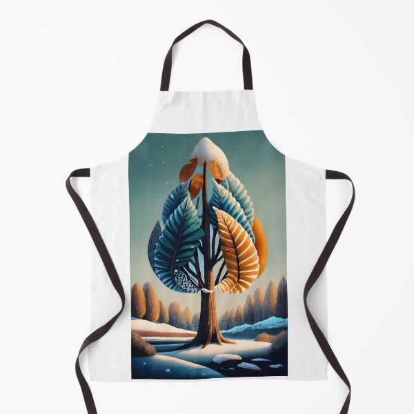 Item preview, Frozen Fantasy: Winter Tree's Leafy Charm designed and sold by EmeraldeaDesign.