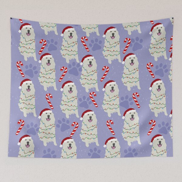 Item preview, Christmas Great Pyrenees Pattern designed and sold by KantstandyaC.