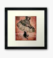 Bad Kitty Framed Print