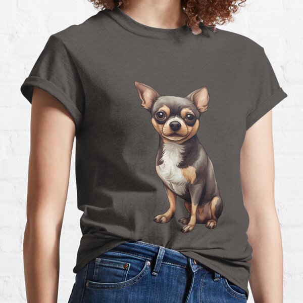 Item preview, Chihuahua Dog Puppy Brown and Tan Drawing designed and sold by meganohm.