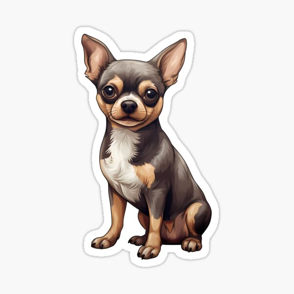 Item preview, Chihuahua Dog Puppy Brown and Tan Drawing designed and sold by meganohm.