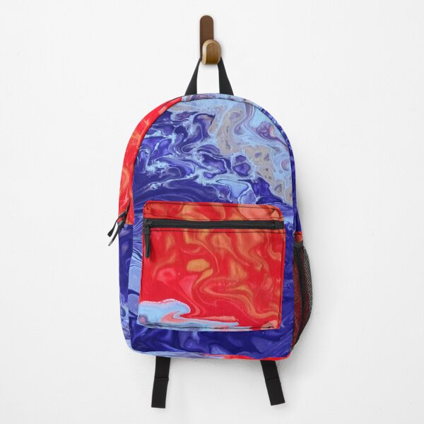 Item preview, Magnetism - Red and Blue Abstract designed and sold by liminallayers.