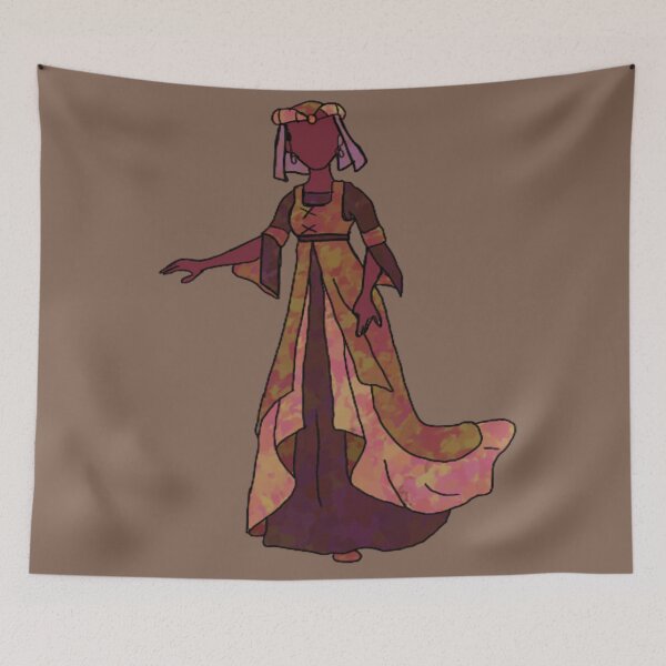 Item preview, Brown Dress Princess designed and sold by pretzelbunny.