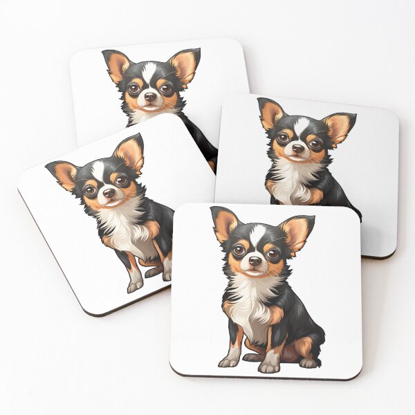 Item preview, Chihuahua Dog Puppy Tri Color Drawing designed and sold by meganohm.