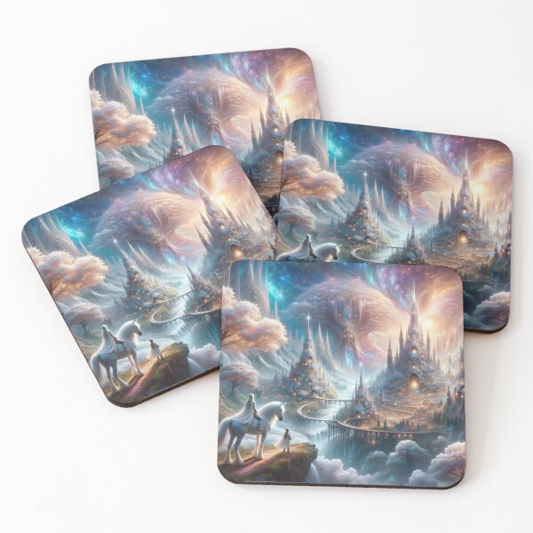Item preview, Elven Haven A Distant View from the White Steed designed and sold by FairytaleLab.