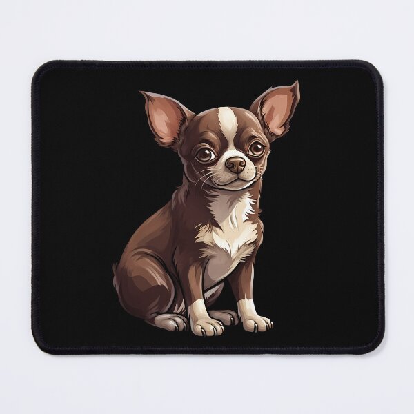 Item preview, Chihuahua Dog Puppy White and Chocolate designed and sold by meganohm.