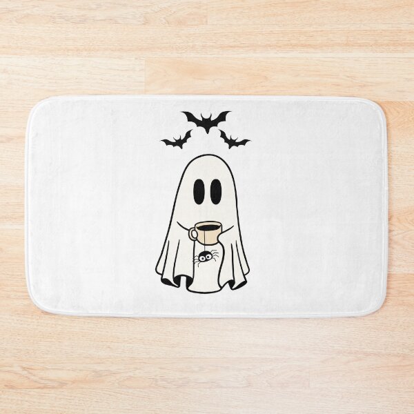 Item preview, Boo's Brew: A Spooky Coffee Break, Coffee Encounter, ghost whit coffee designed and sold by NaaEchDesign ⭐⭐⭐⭐⭐.