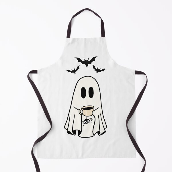 Item preview, Boo's Brew: A Spooky Coffee Break, Coffee Encounter, ghost whit coffee designed and sold by NaaEchDesign ⭐⭐⭐⭐⭐.