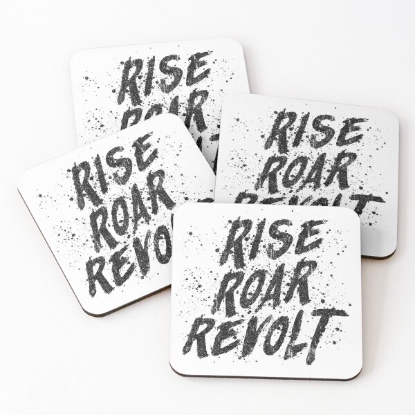 Item preview, RISE ROAR REVOLT (Variant) designed and sold by huckblade.