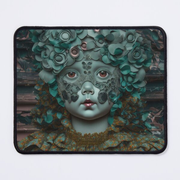 Item preview, Scary Victorian Doll - Dark Acadamia Artwork  designed and sold by KrisantoArts.