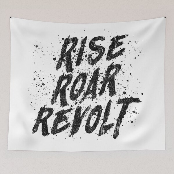 Item preview, RISE ROAR REVOLT (Variant) designed and sold by huckblade.