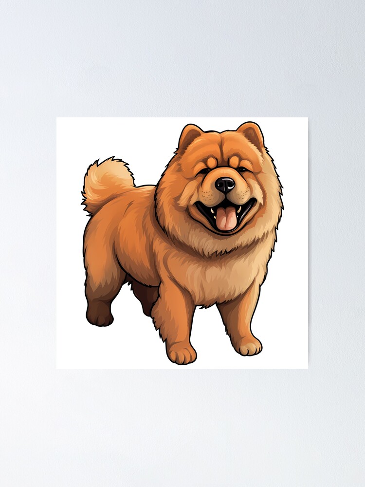 Red chow fashion dog