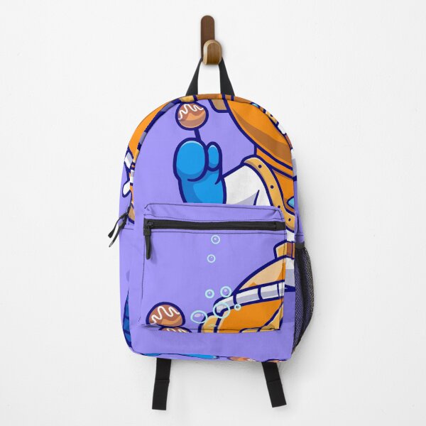 Item preview, Adventurous Diver Enjoying Takoyaki designed and sold by hjian8219.