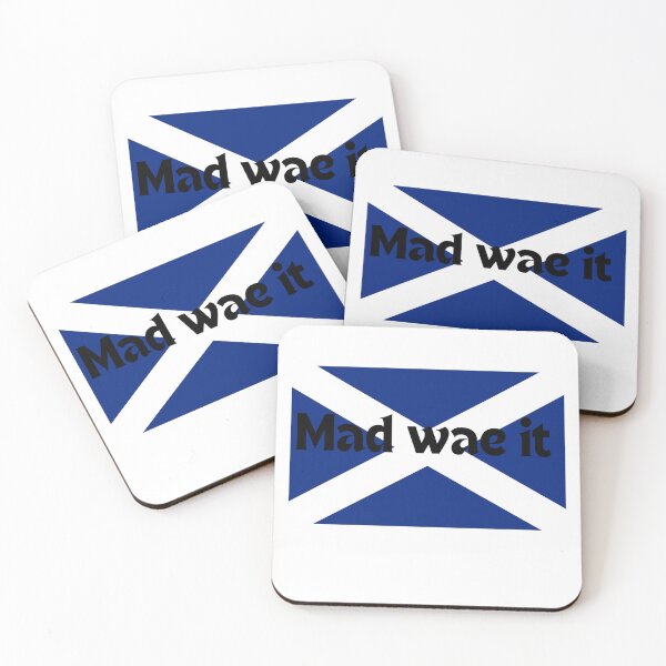 Item preview,  Mad wae it -Scottish Phrase designed and sold by rawaart1.