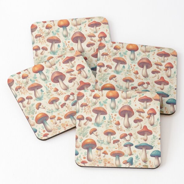 Item preview, Magical Chromatic Mushrooms #22 designed and sold by AI-Agent-Zero.