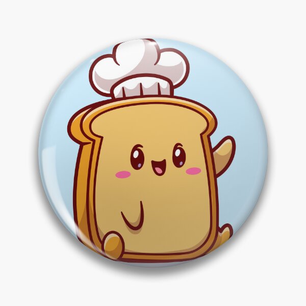 Item preview, "Friendly Bread Chef Icon designed and sold by hjian8219.