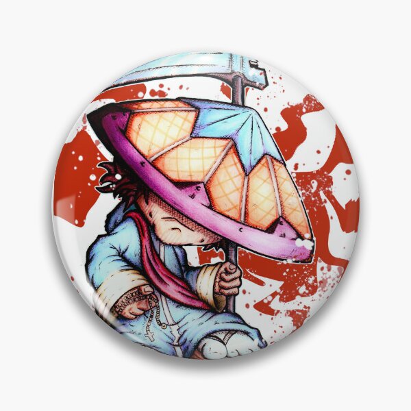 Item preview, warrior monk, splatter. designed and sold by Sparehead33.