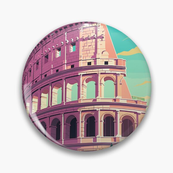 Item preview, The Colosseum, Rome, Italy travel poster designed and sold by Travel-Graphix.
