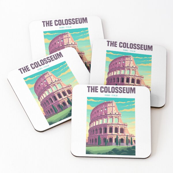 Item preview, The Colosseum, Rome, Italy travel poster designed and sold by Travel-Graphix.