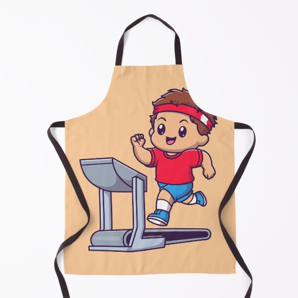 Item preview, Active Kid on Treadmill Icon designed and sold by hjian8219.