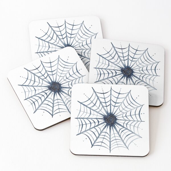 Item preview, Watercolor Halloween Spider Web Cottagecore designed and sold by Sarcastic Narwhal.