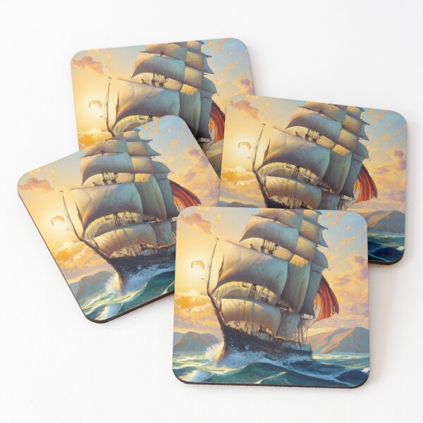 Item preview, Ship on sea designed and sold by patryk2797.