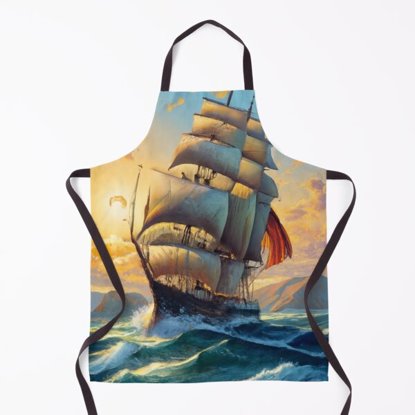 Item preview, Ship on sea designed and sold by patryk2797.