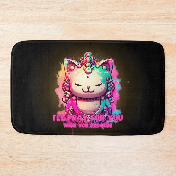 Item preview, Cat slave - Bodhisattva cat - I’ll pray for you designed and sold by mamacub.