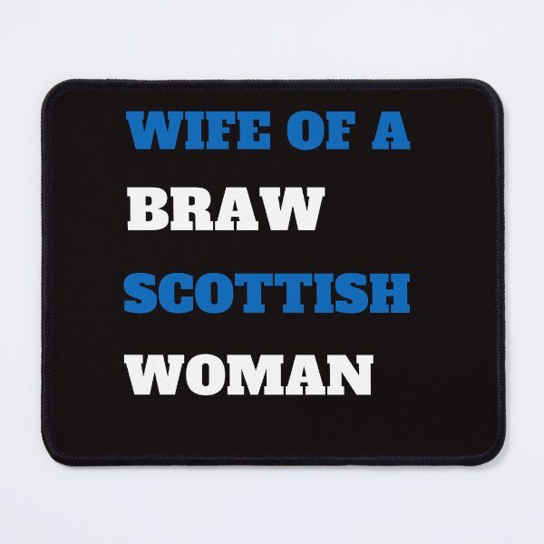 Item preview, Wife of a braw Scottish woman slogan designed and sold by rawaart1.