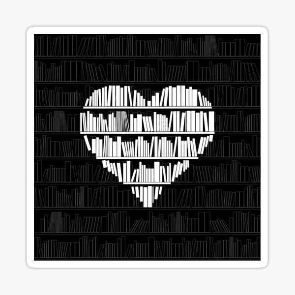 Book Lover Sticker