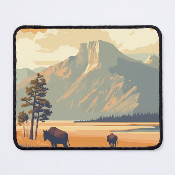 Artikelvorschau, Yellowstone Nationalpark entworfen und verkauft von lostinpixels.