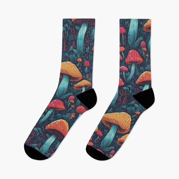 Item preview, Magical Chromatic Mushrooms #23 designed and sold by AI-Agent-Zero.