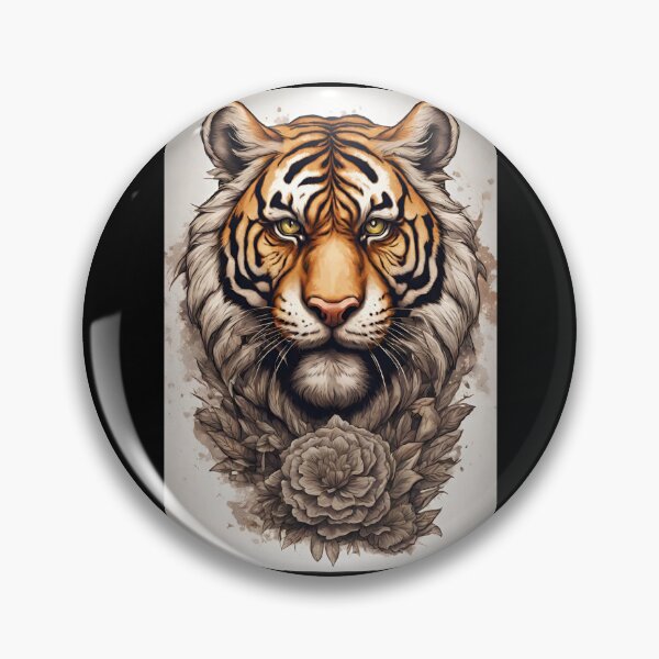 Item preview, Arte épico del tigre designed and sold by FunArtDesigns00.