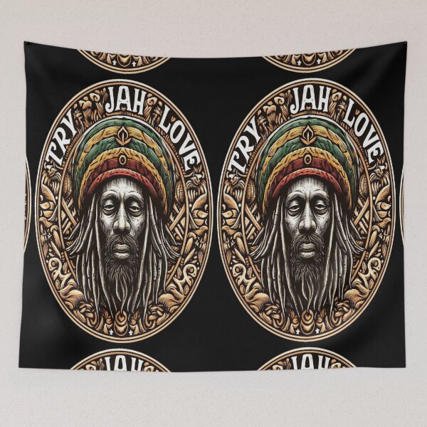 Item preview, Try Jah Love Rasta designed and sold by DzinesByEarle.