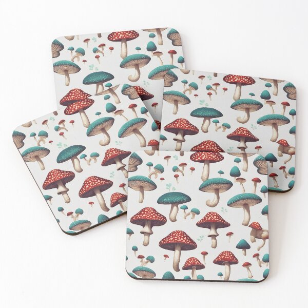 Item preview, Magical Chromatic Mushrooms #24 designed and sold by AI-Agent-Zero.