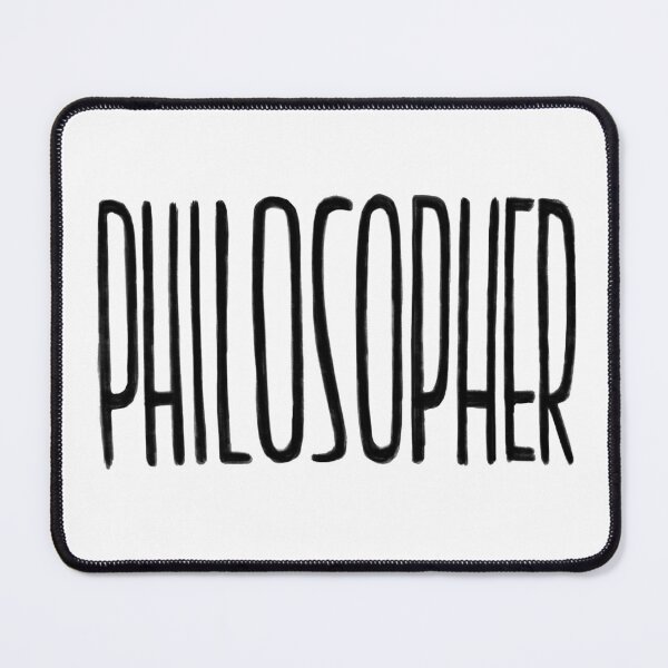 Item preview, Philosopher, handwritten, Philosophy designed and sold by badlydrawnbabe.