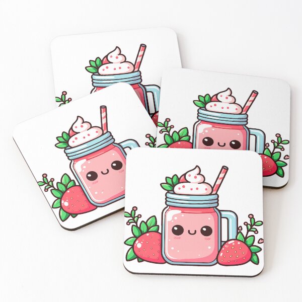 Item preview, Strawberry Frappe Mason Jar designed and sold by GlobalDesigns-.