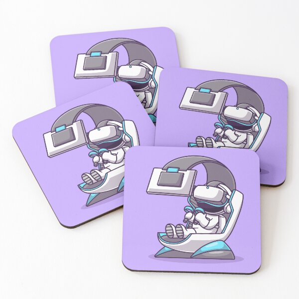 Item preview, VR Space Adventure: Cute Astronaut Icon designed and sold by hjian8219.