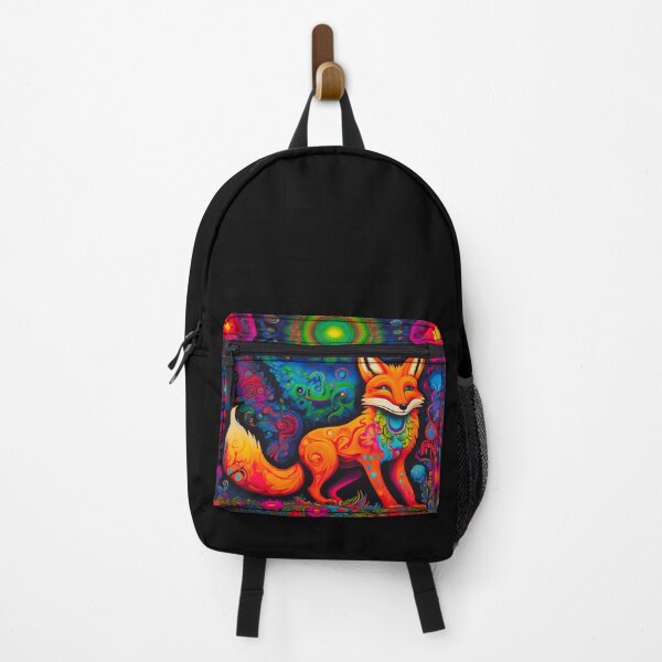 Item preview, Trippy Fox in a Psychedelic Forest designed and sold by DigitalPaletteS.
