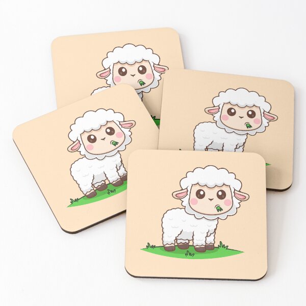 Item preview, Hungry Sheep Grazing: Cartoon Vector Icon designed and sold by hjian8219.