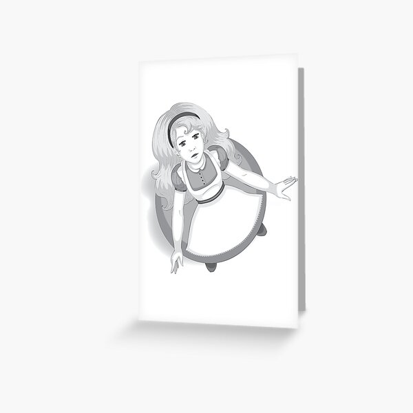 Alice After the Fall Greeting Card