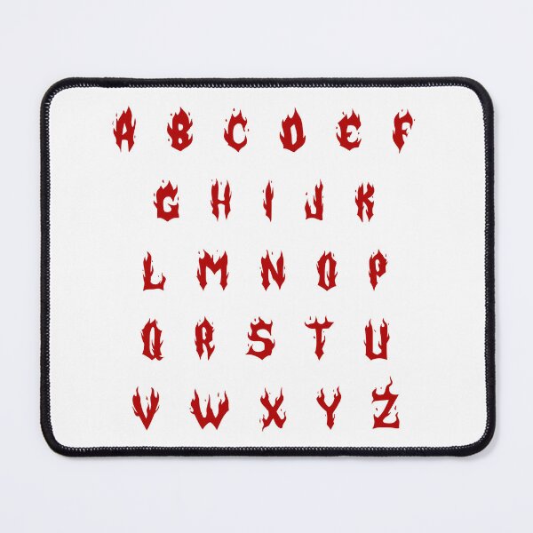 Item preview, Fire Alphabet designed and sold by Meg-Hoyt.