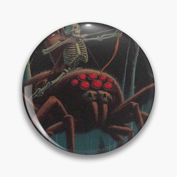 Item preview, Minecraft spider jockey dark fantasy art designed and sold by SellingShirtGuy.