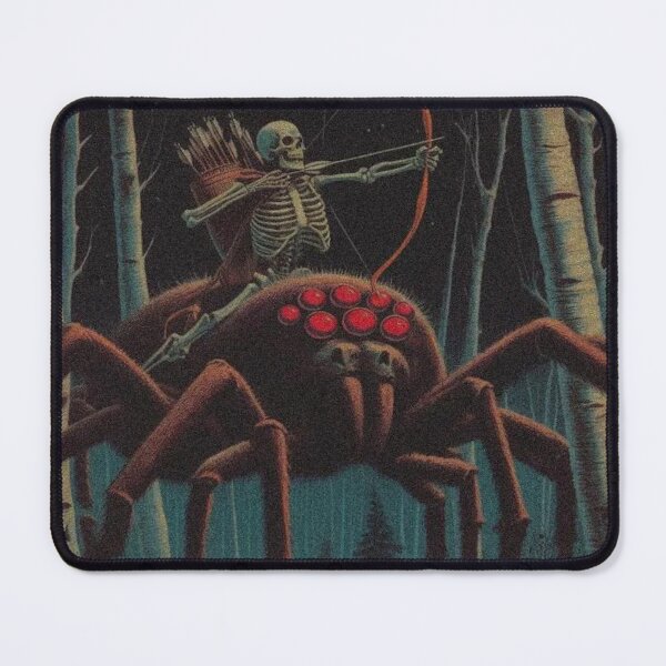 Item preview, Minecraft spider jockey dark fantasy art designed and sold by SellingShirtGuy.
