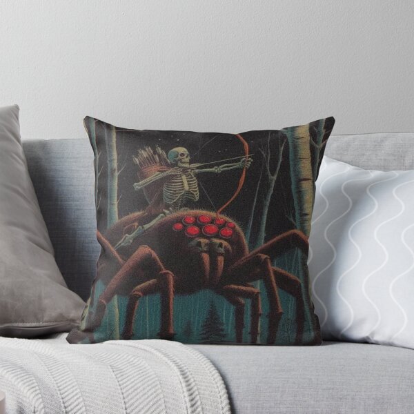 Item preview, Minecraft spider jockey dark fantasy art designed and sold by SellingShirtGuy.