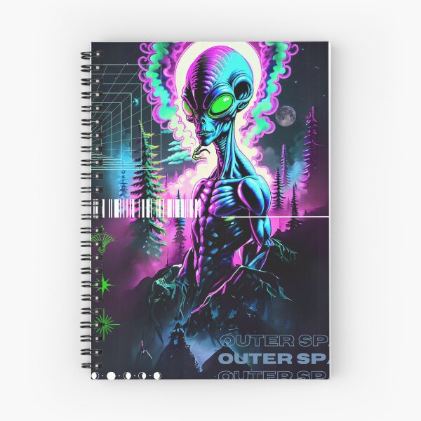 Item preview, Radiant Alien: A Cosmic Journey to Extraterrestrial Paradise designed and sold by milliedoesart84.