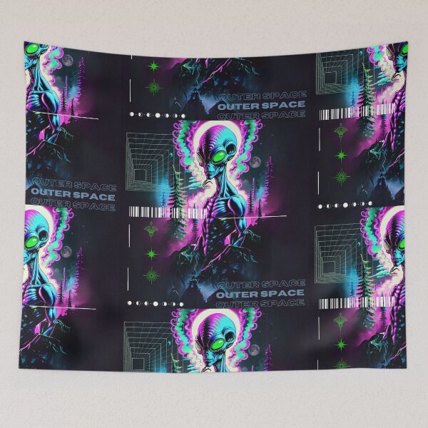 Item preview, Radiant Alien: A Cosmic Journey to Extraterrestrial Paradise designed and sold by milliedoesart84.