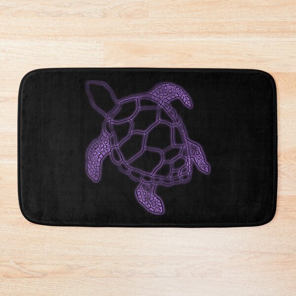 Item preview, Sea Turtle Glowing Light Purple designed and sold by AterImber.